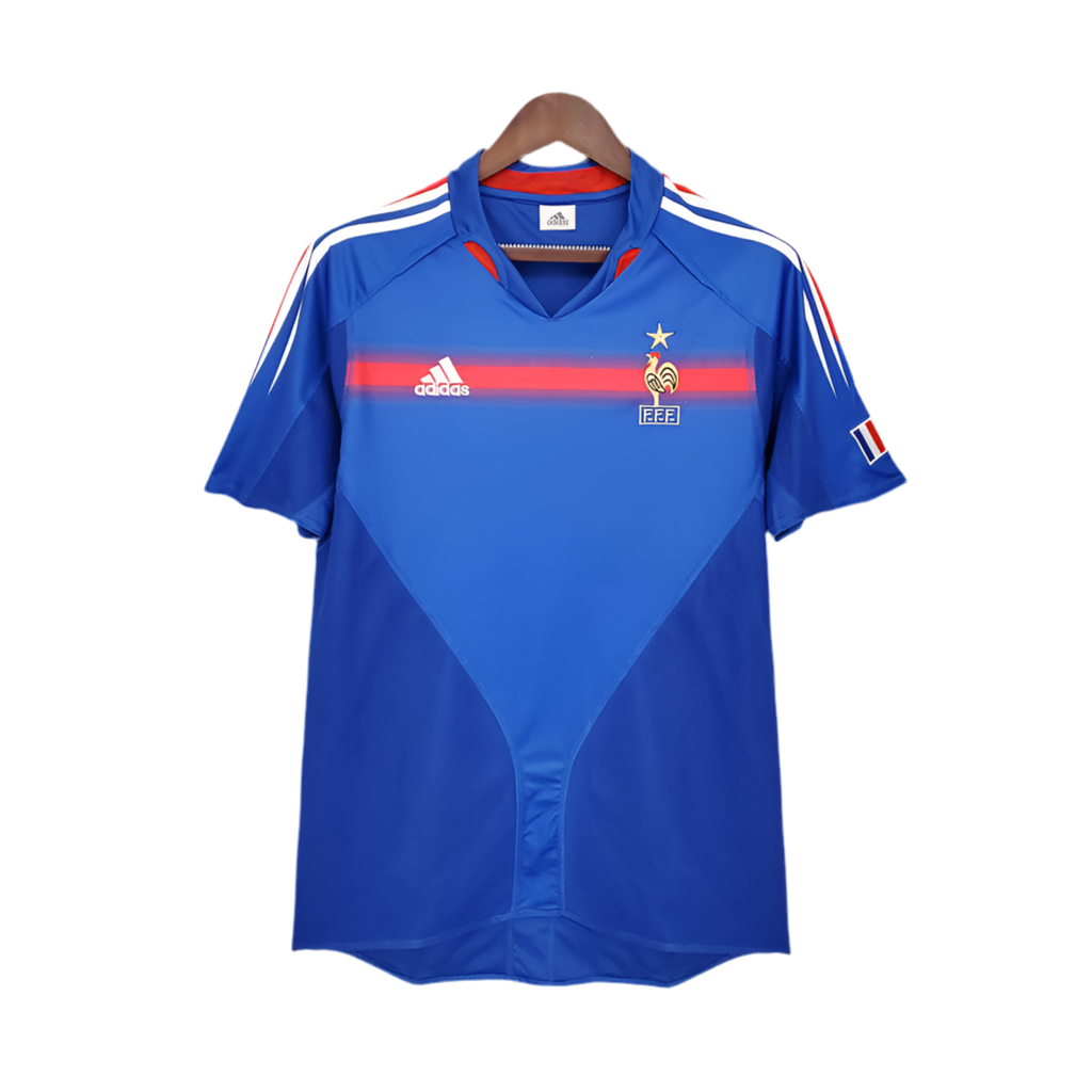 Camisola Retro França 2004