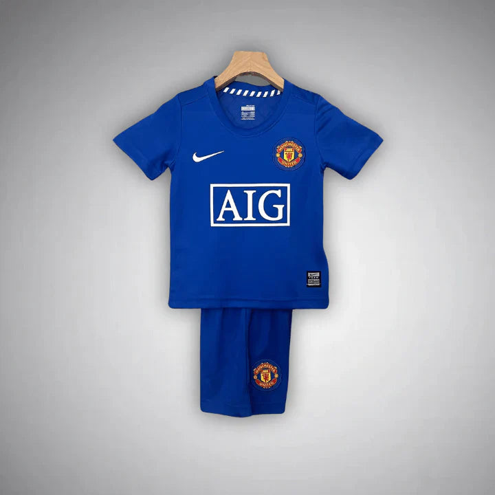 Kit Manchester United 08/09 (Alternativa) - Infantil