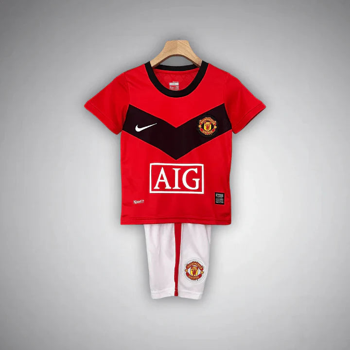 Kit Manchester United 09/10 (Principal) - Infantil
