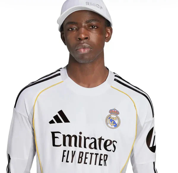 Camisola Real Madrid 25/26 Principal - Manga Comprida