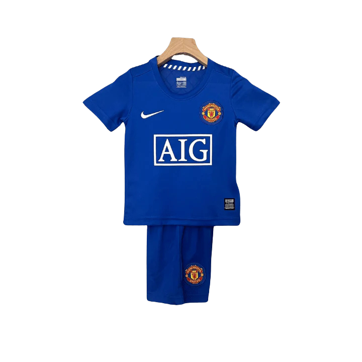 Kit Manchester United 08/09 (Alternativa) - Infantil