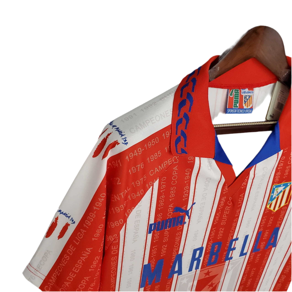 Camisola Retro Atlético de Madrid 1995–1996