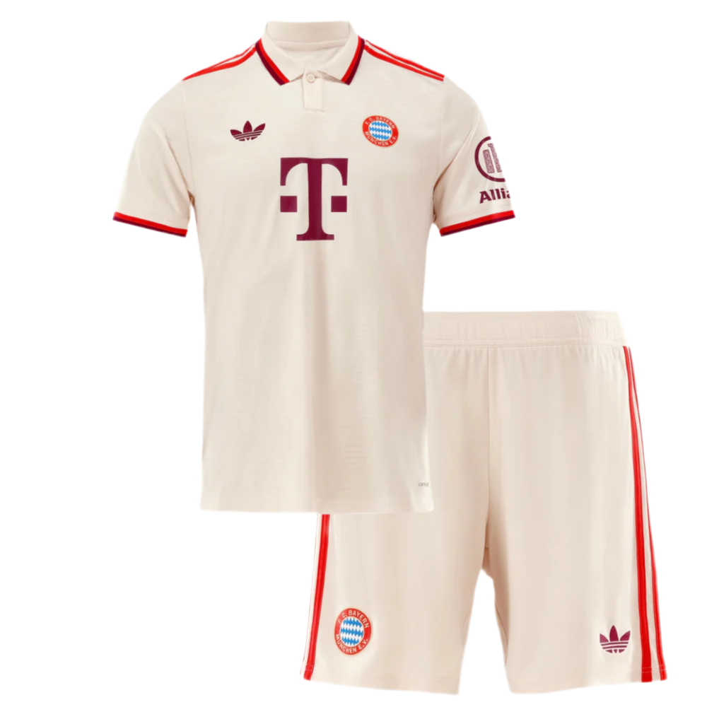 Kit Bayern Munique 24/25 Terceira - Infantil