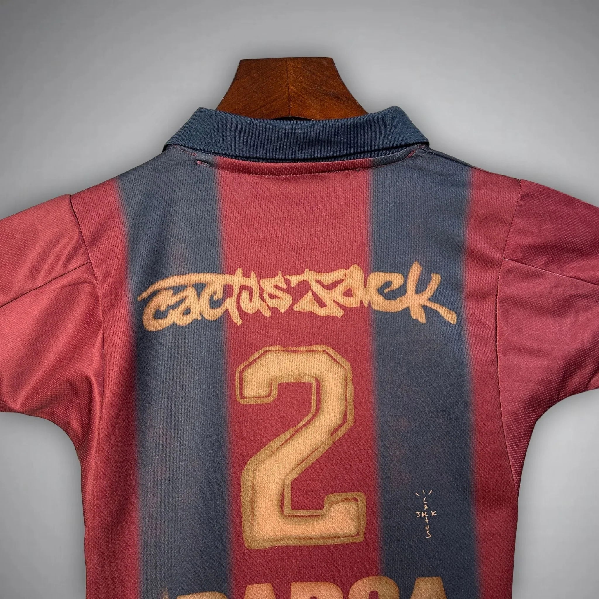 Camisola Retro FC Barcelona 2000–2001 - Infantil