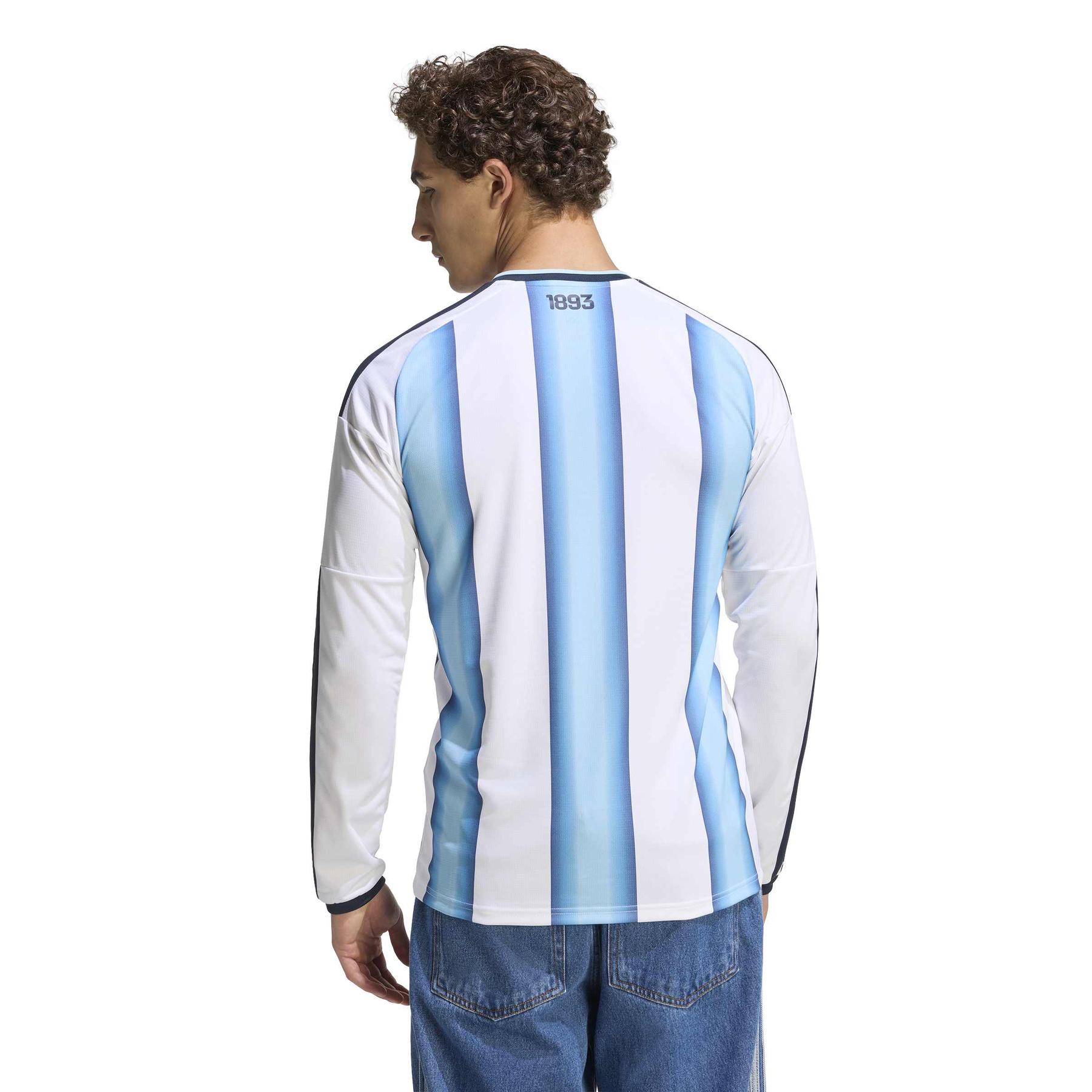 Camisola Principal da Argentina — Mundial 2026 ( Manga comprida)