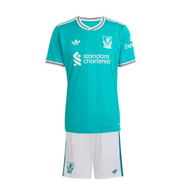 Kit Liverpool 25/26 Terceira - Infantil