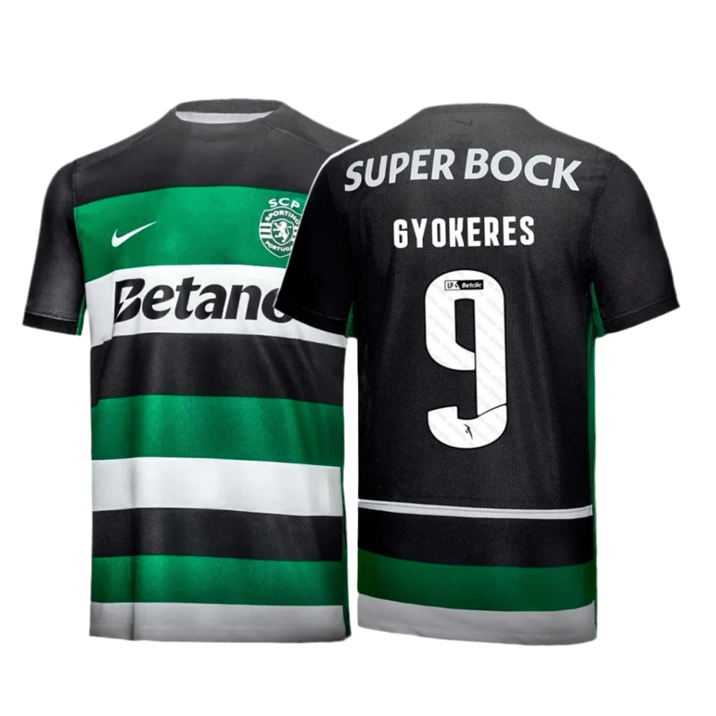Camisola Sporting 24/25 Principal - Gyokeres #9