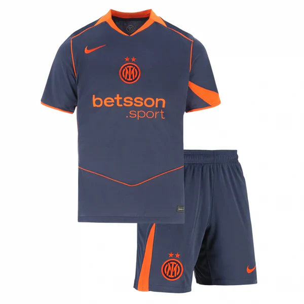 Kit Inter Milan 25/26 Terceira - Infantil
