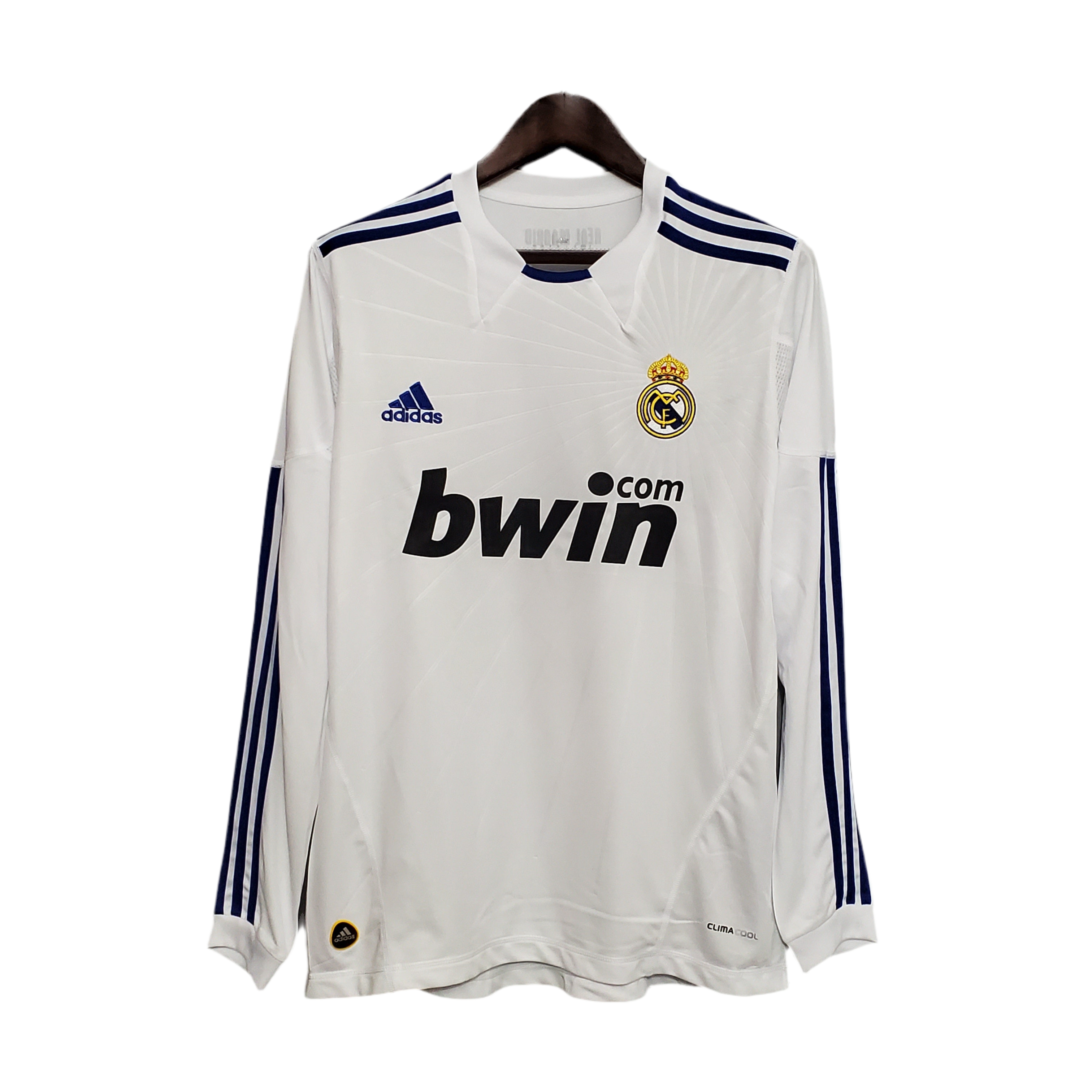 Camisola Retro Real Madrid 2010-2011 - Manga comprida