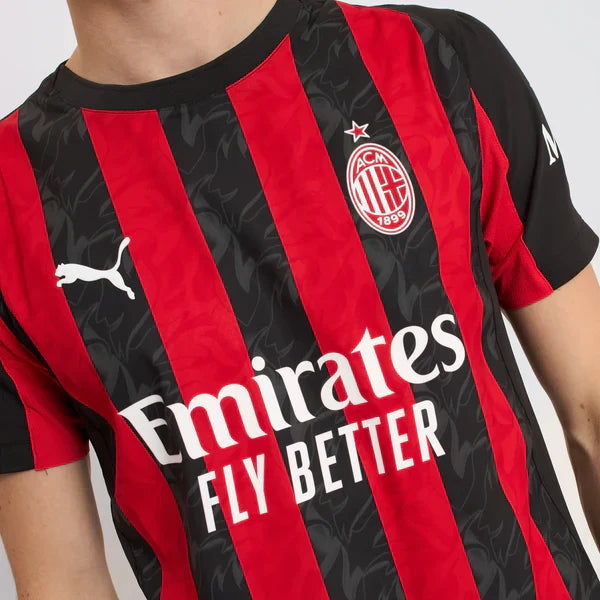 Camisola AC Milan 25/26 Principal - Versão Jogador