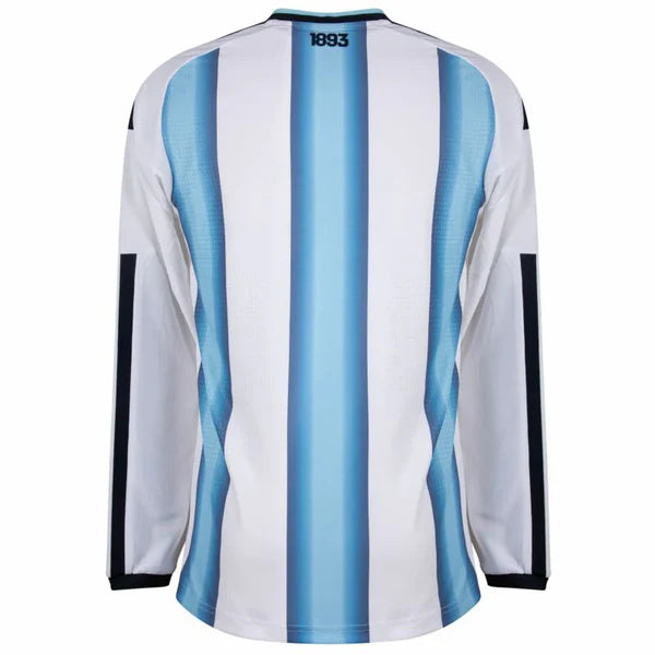 Camisola Argentina Manga Comprida Mundial 2026/27