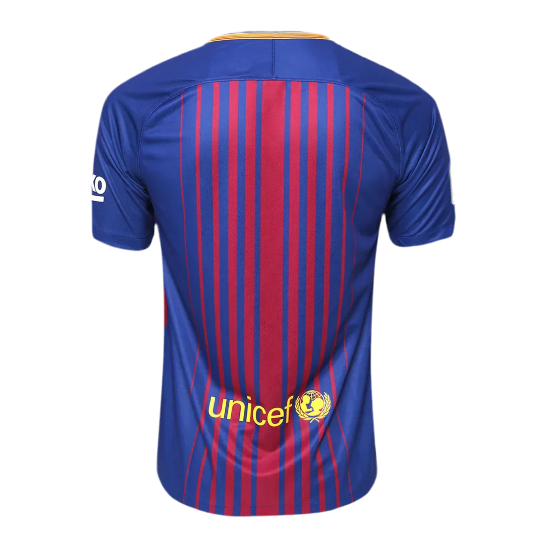 Camisola Retro Barcelona 2017-2018 Principal