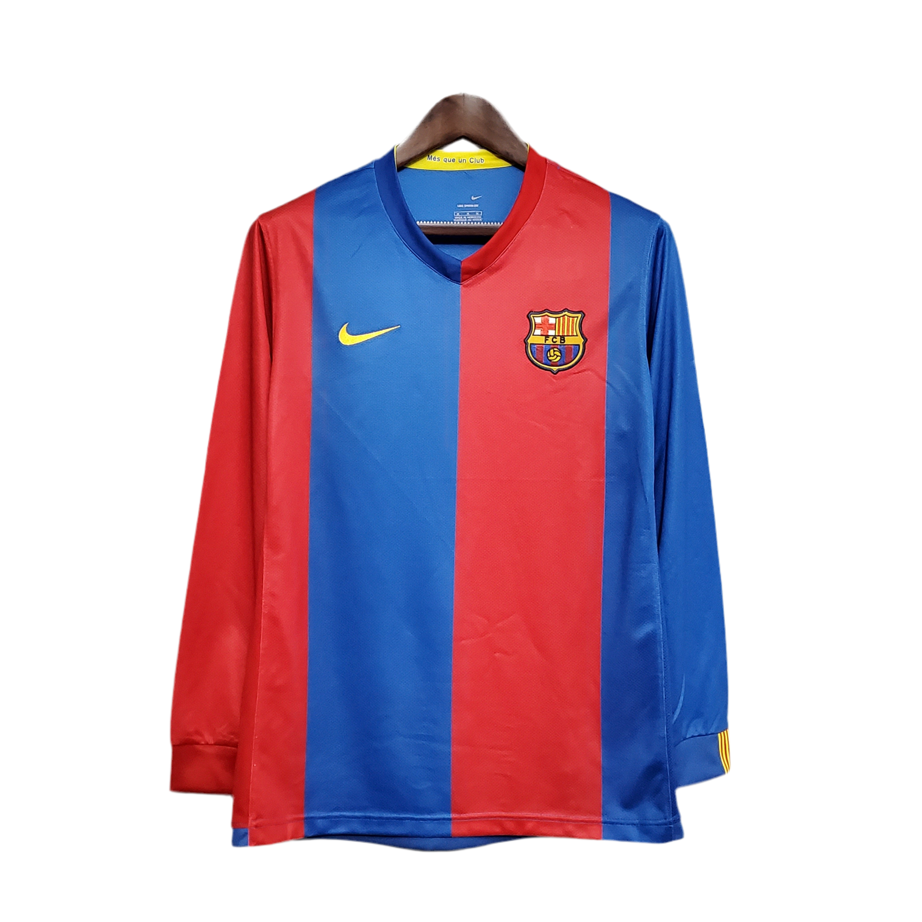 Camisola Retro Barcelona 2006-2007 - Manga comprida
