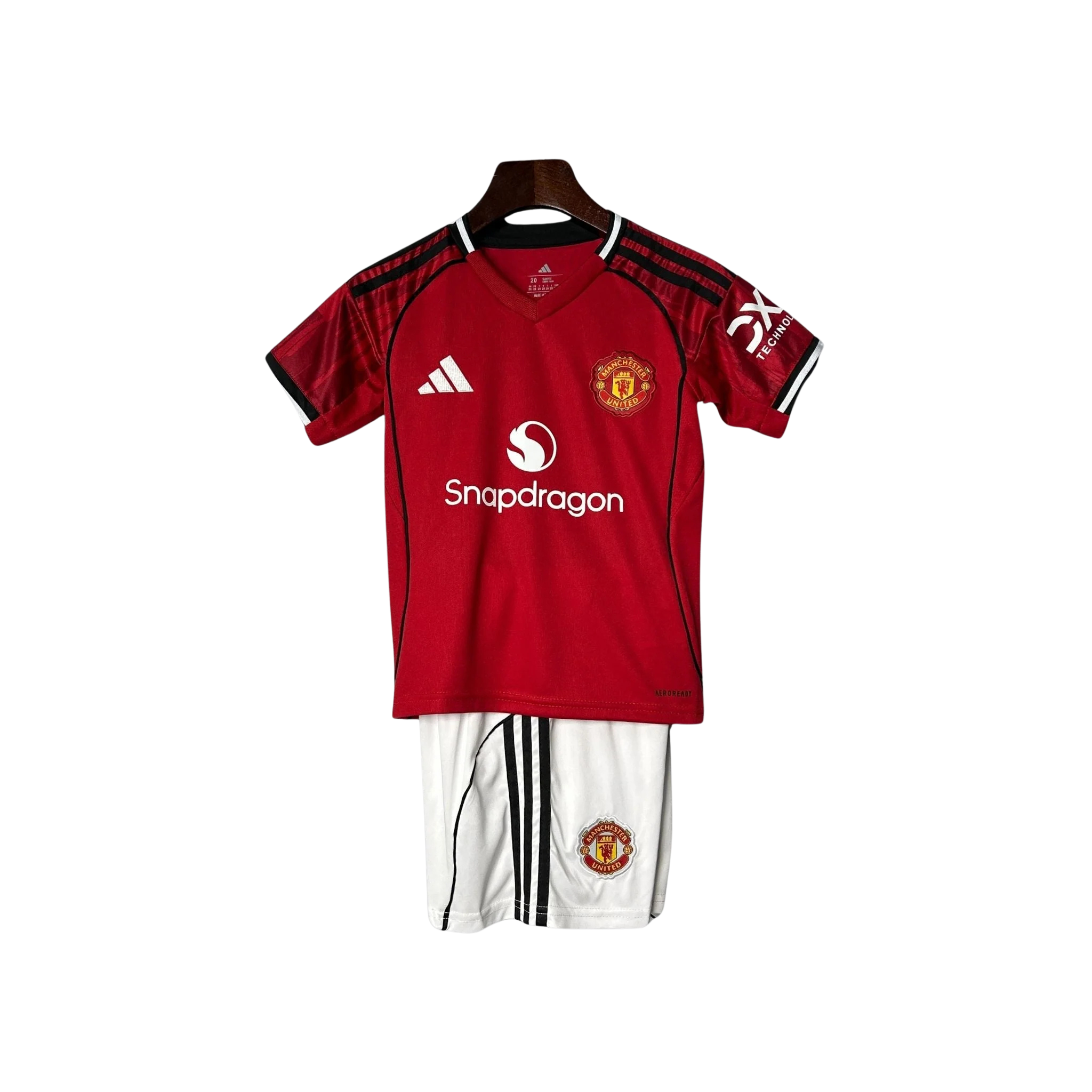 Kit Manchester United 25/26 (Principal) - Infantil