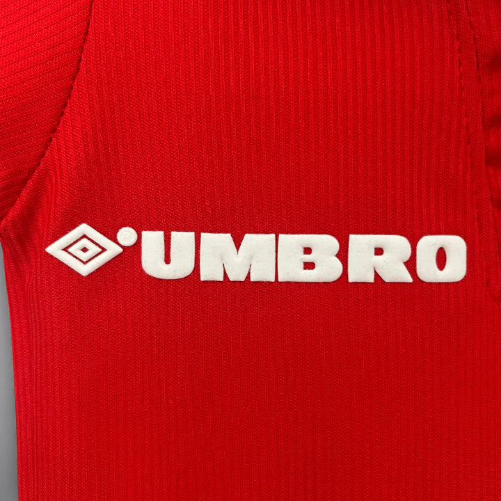 Kit Retro Manchester United 1998–1999 Infantil