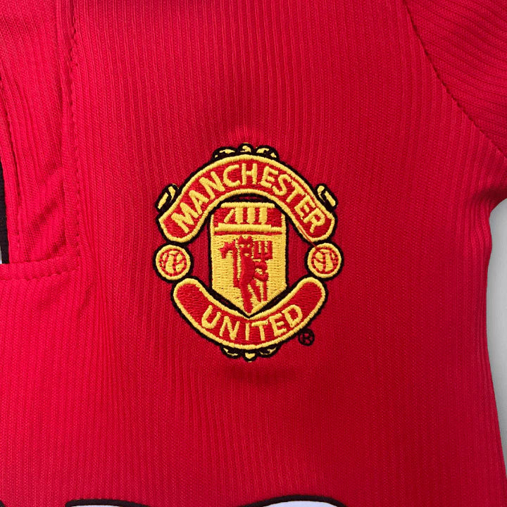 Kit Retro Manchester United 1998–1999 Infantil