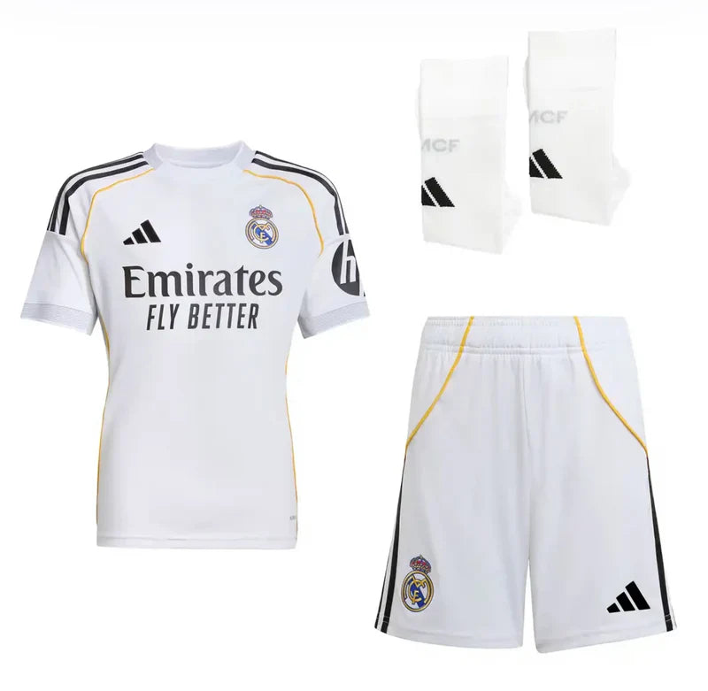 Kit Real Madrid 25/26 - Infantil