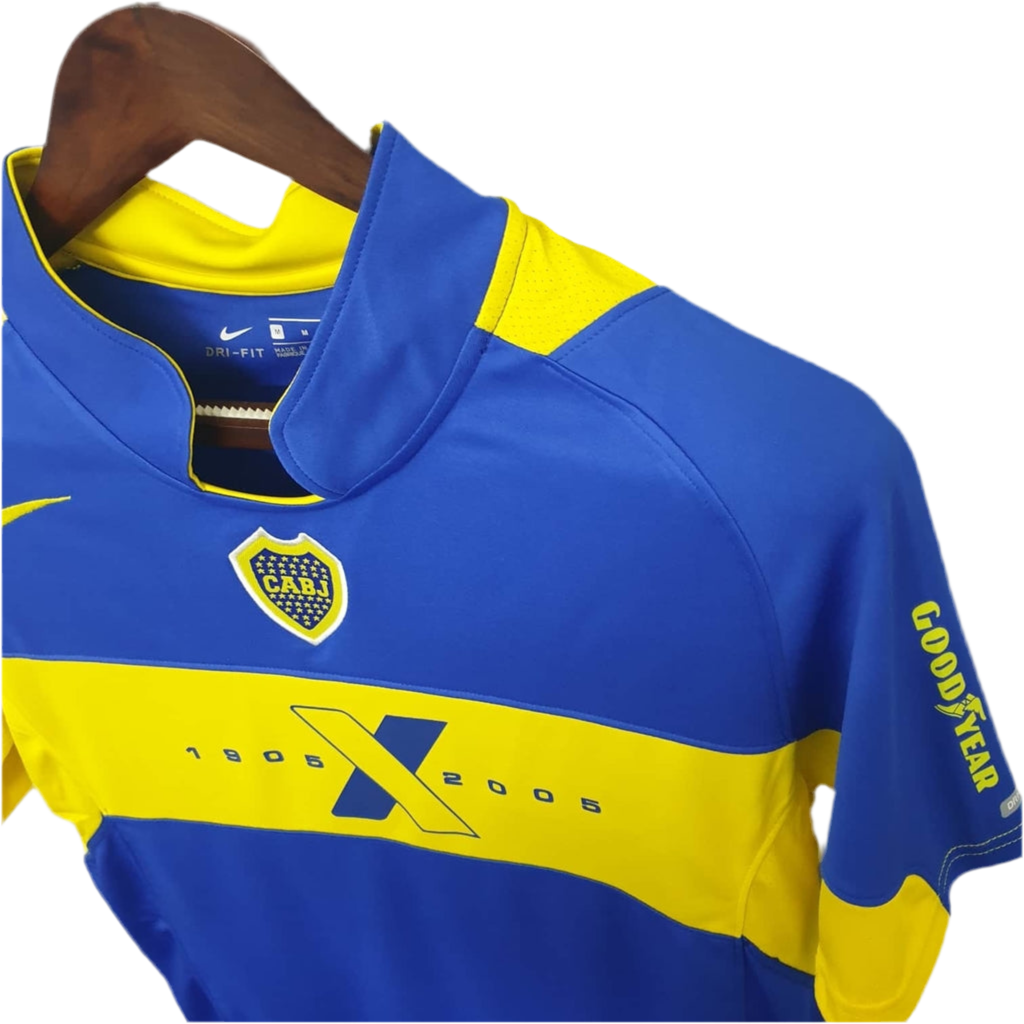 Camisola Retro Boca Juniors 2005