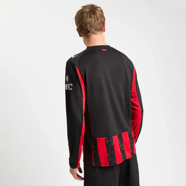 Camisola AC Milan 25/26 Principal - Manga Comprida