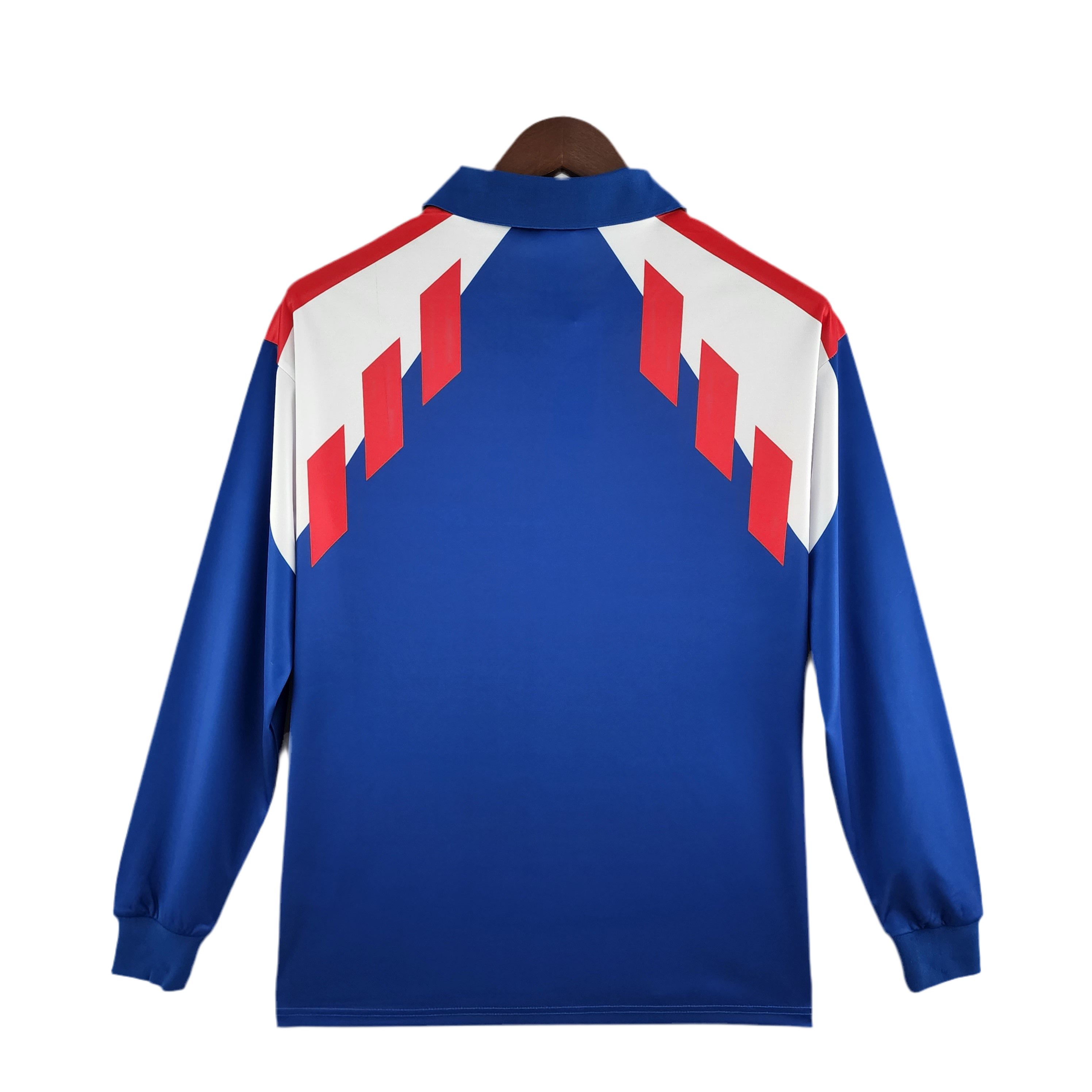 Camisola Retro França 1988-1990 - Manga comprida