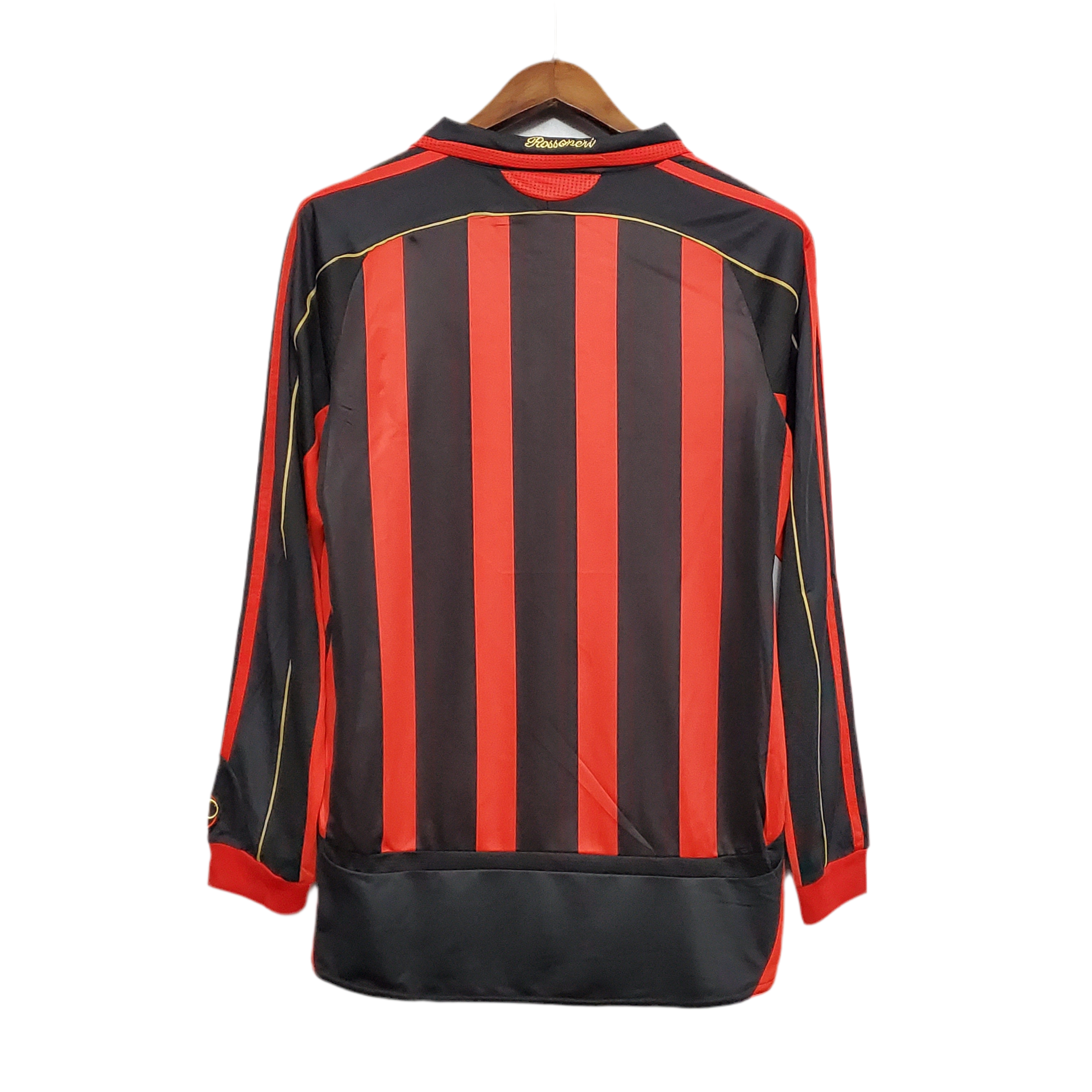 Camisola Retro AC Milan 2006-2007 - Manga comprida