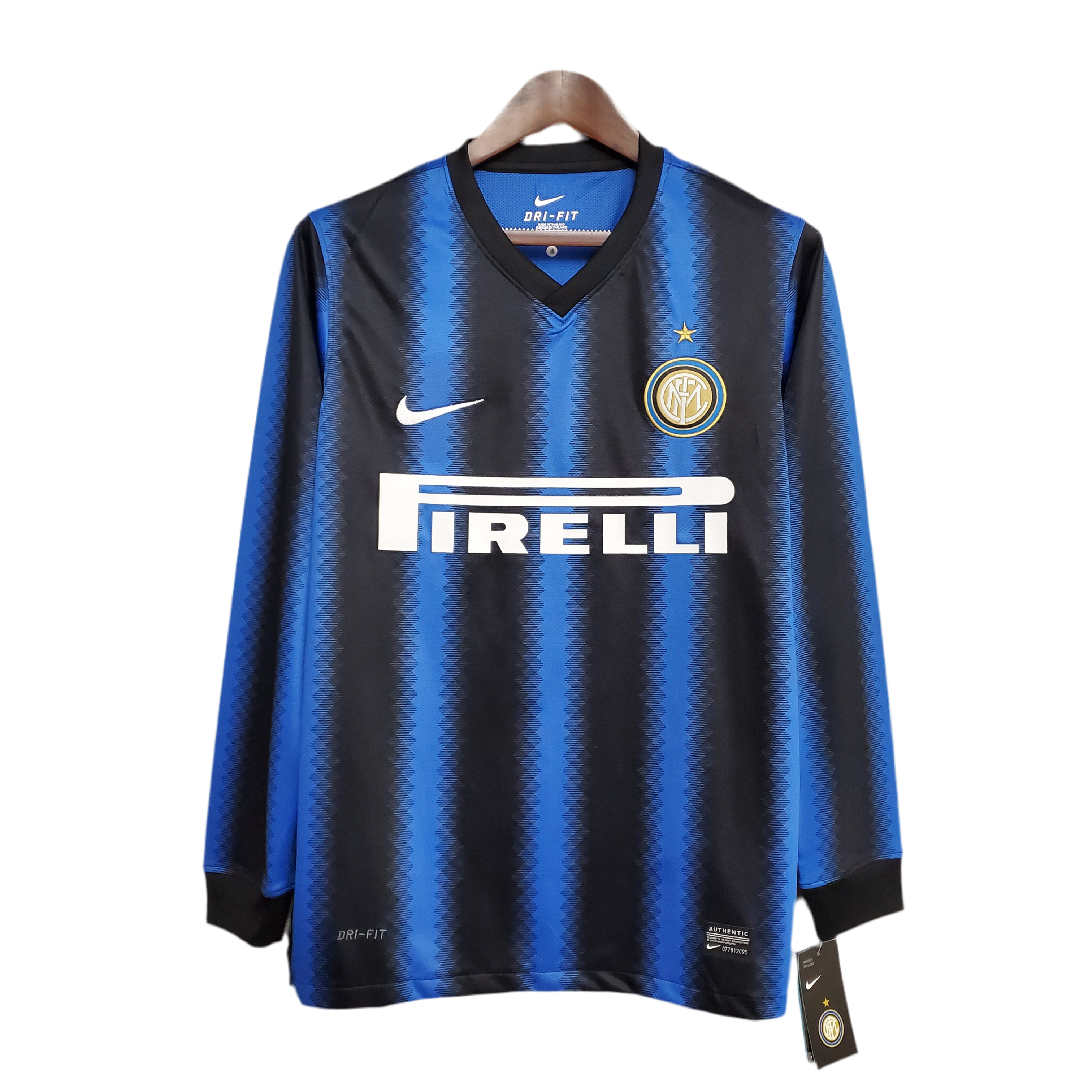 Camisola Retro Inter Milan 2010-2011 Principal - Manga comprida