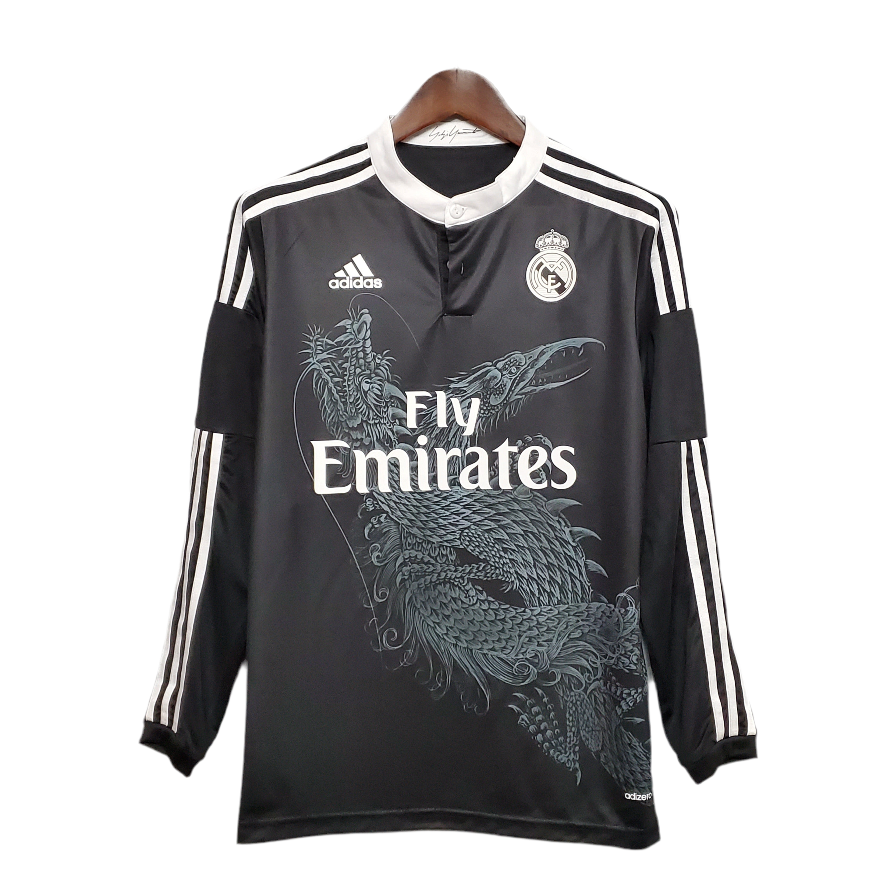 Camisola Retro Real Madrid 2014-2015 - Manga comprida