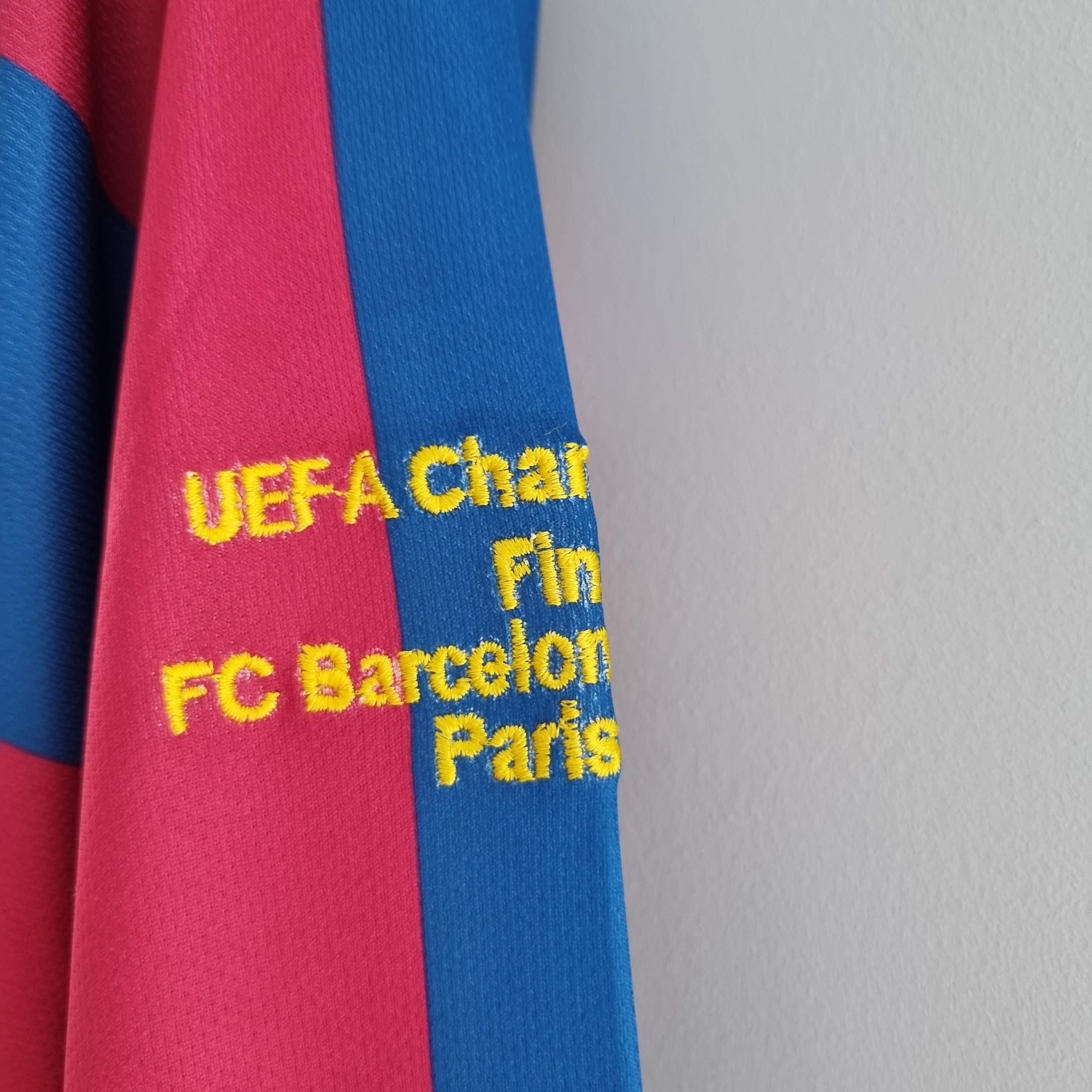 Camisola Retro Barcelona 2005-2006 - Manga comprida