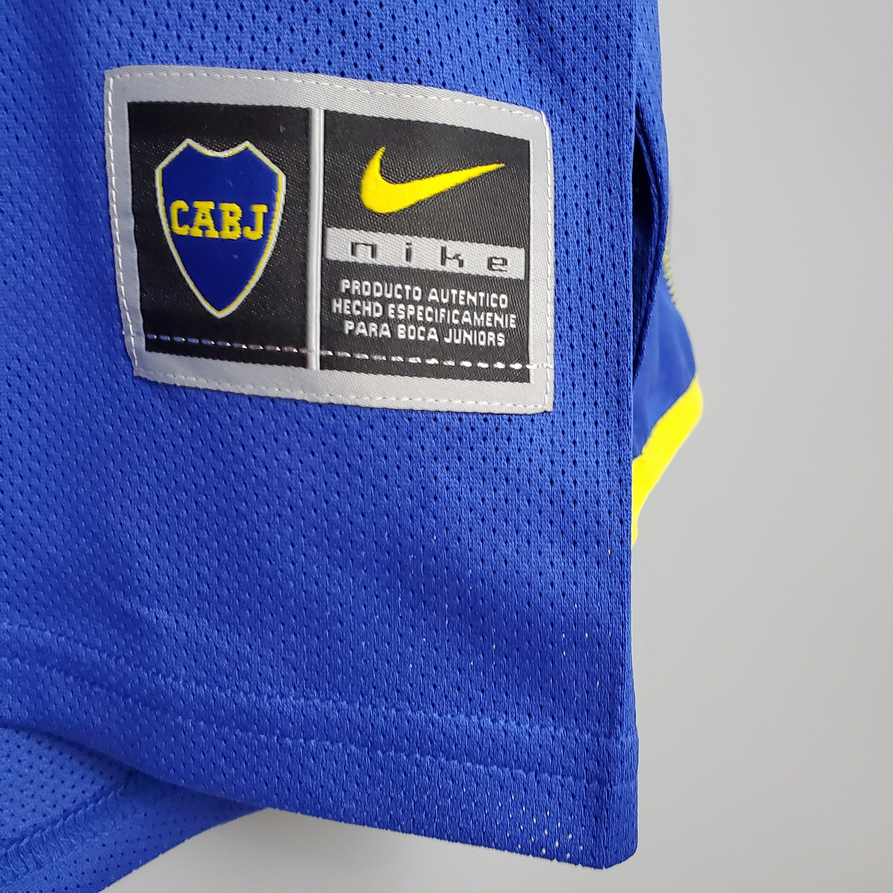 Camisola Retro Boca Juniors 2003-2004 - Manga comprida
