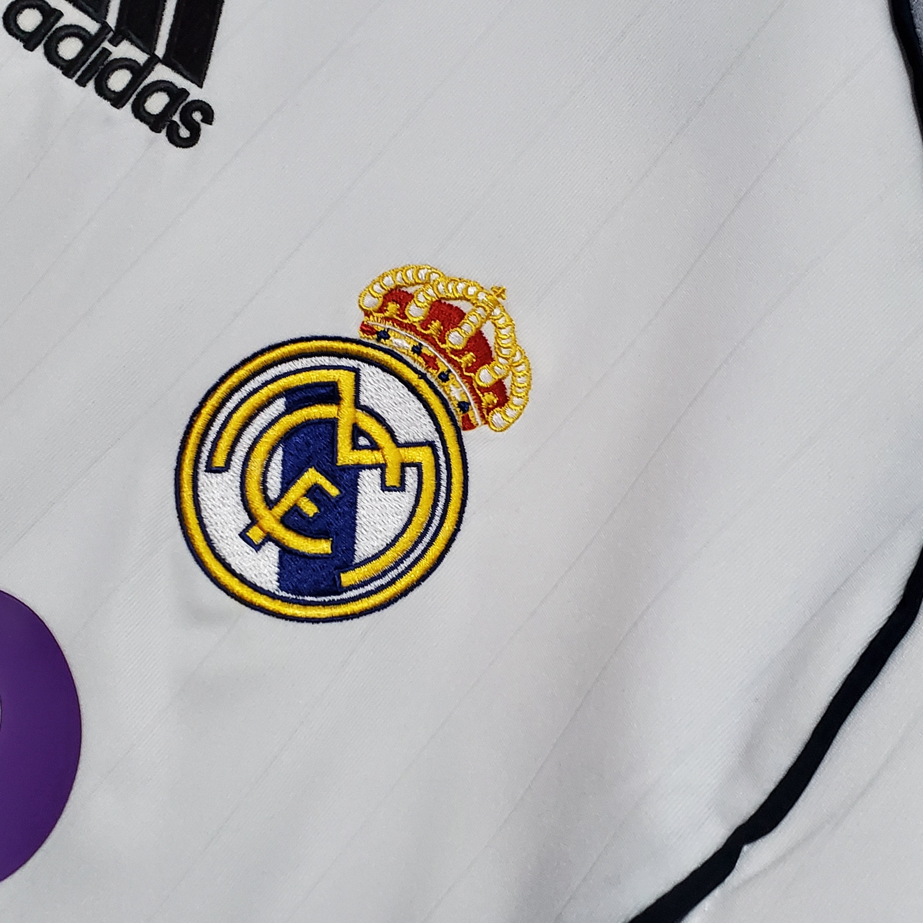 Camisola Retro Real Madrid 2006-2007 - Manga comprida