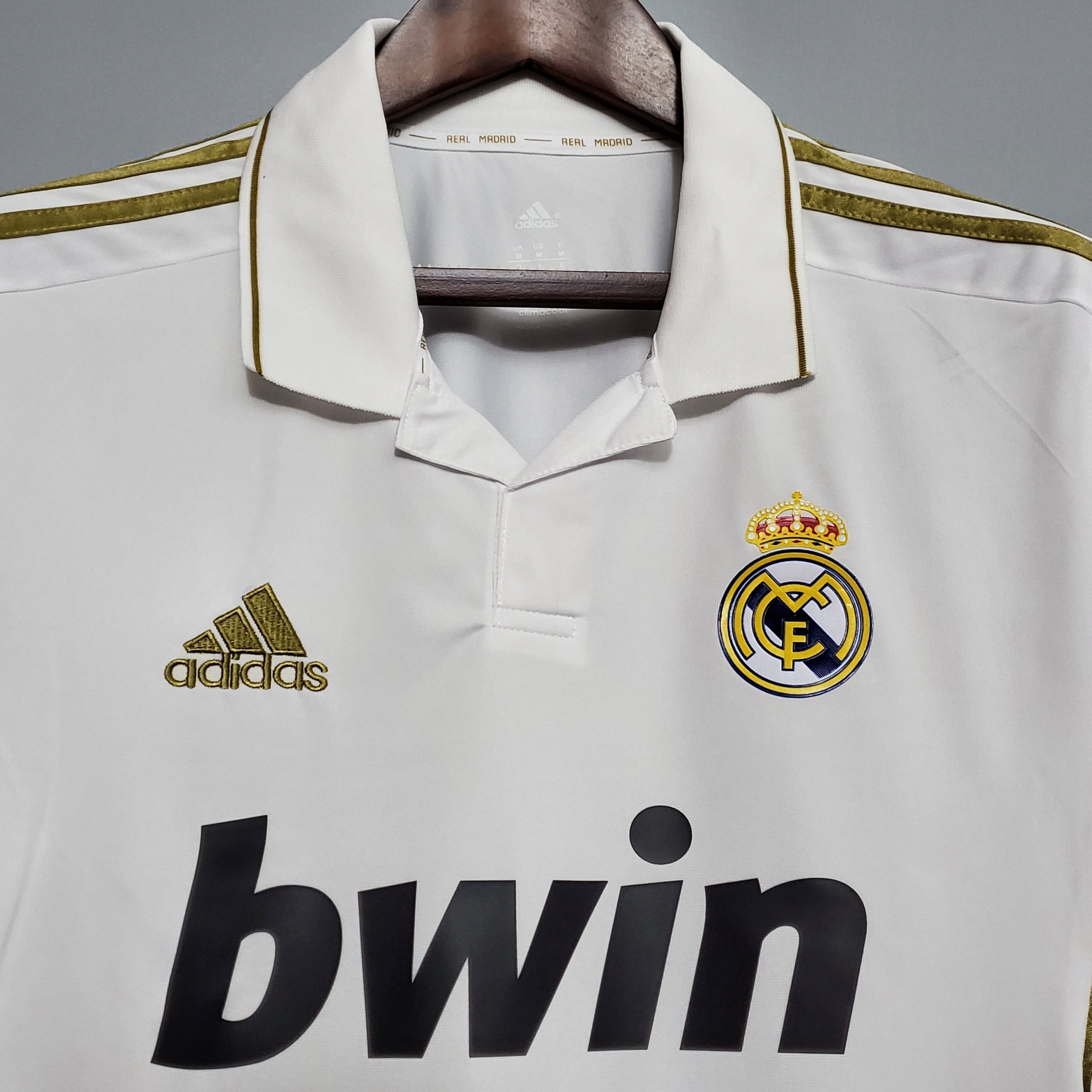 Camisola Retro Real Madrid 2011-2012 - Manga comprida