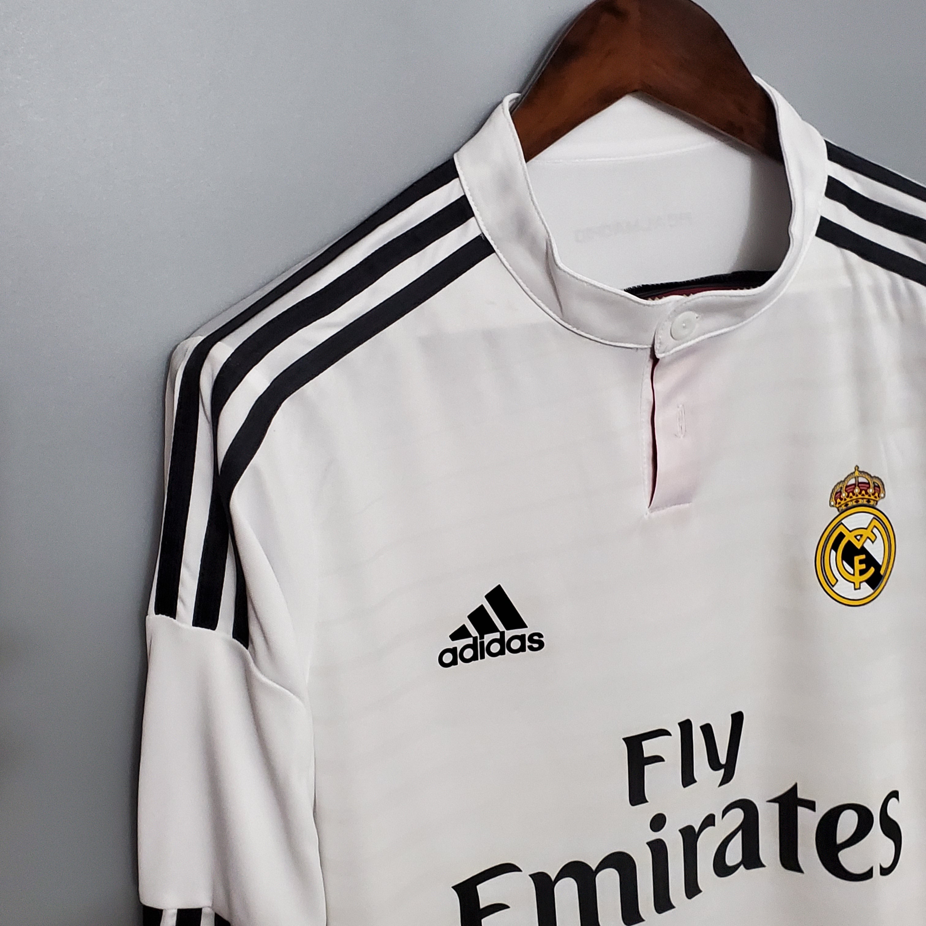 Camisola Retro Real Madrid 2014-2015 - Manga comprida