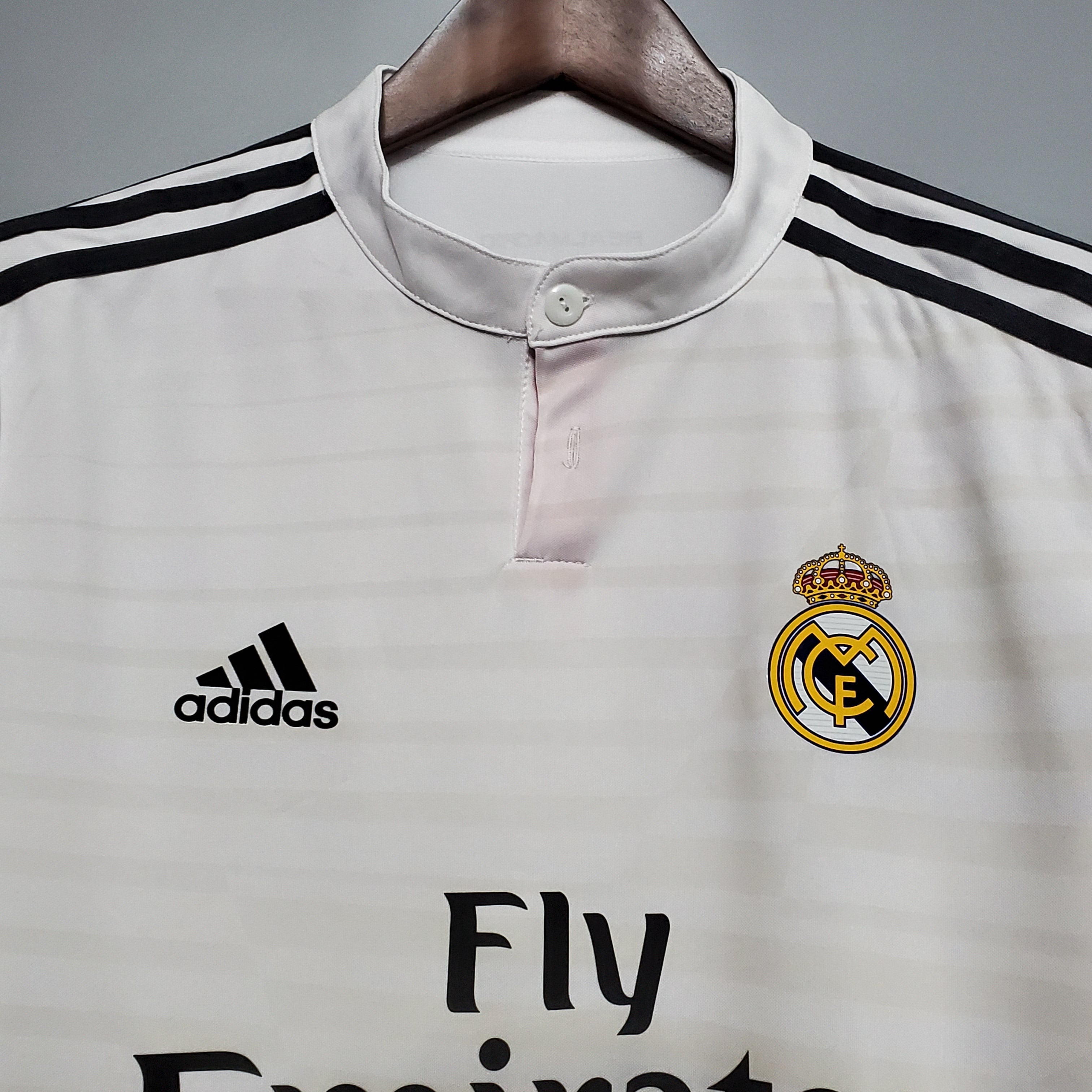 Camisola Retro Real Madrid 2014-2015 - Manga comprida