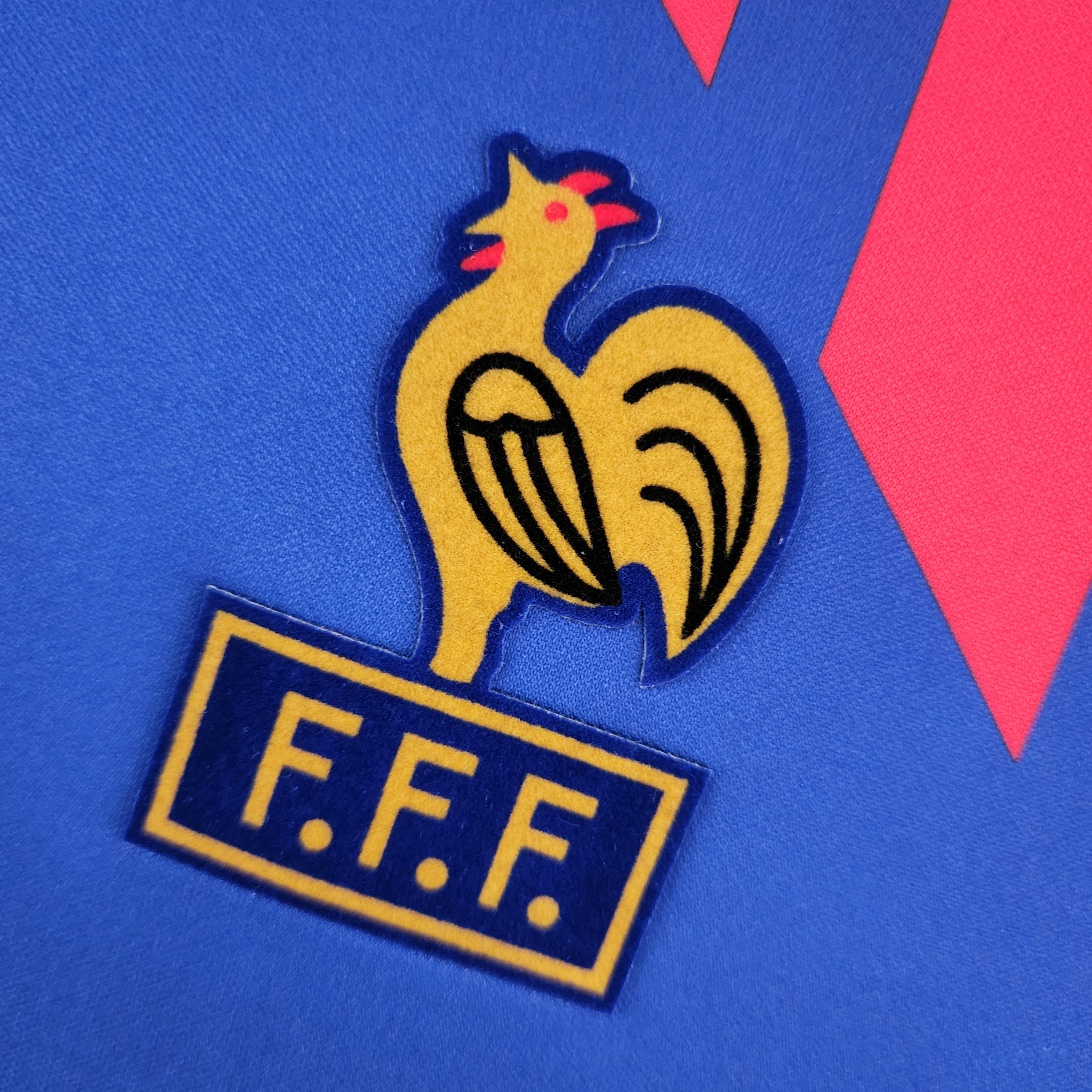 Camisola Retro França 1988-1990 - Manga comprida
