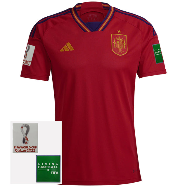 Camisola Espanha 2022 com Patch