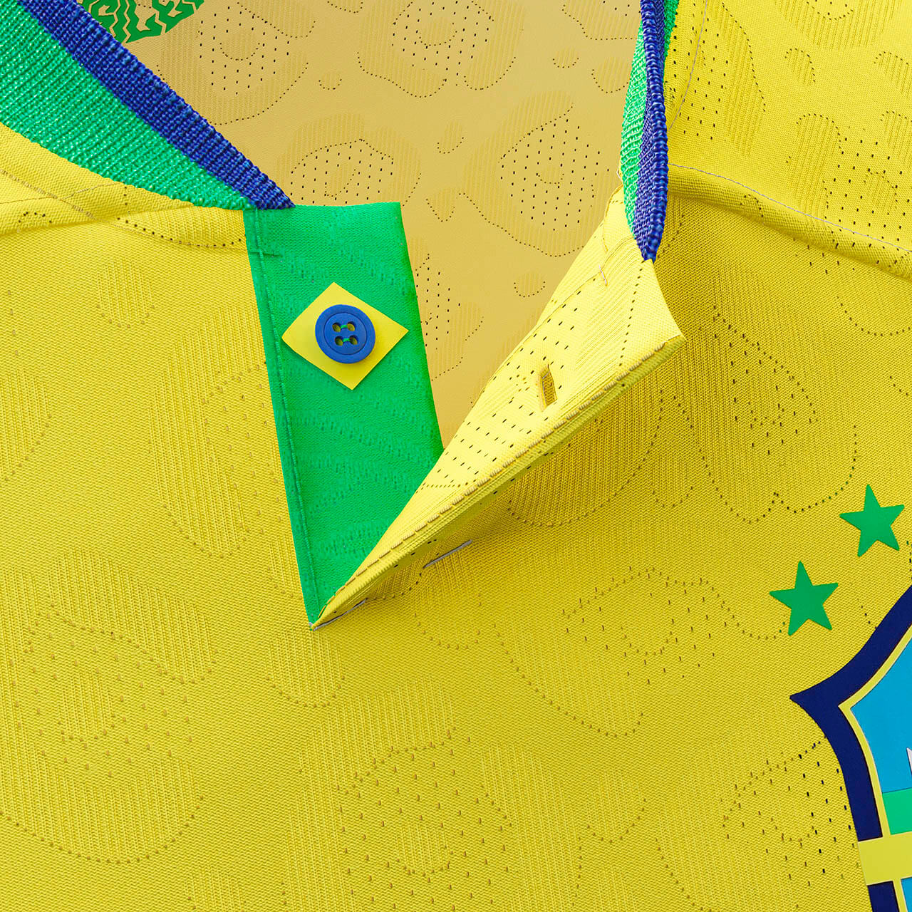 Camisola Brasil 22/23 Principal com Patch