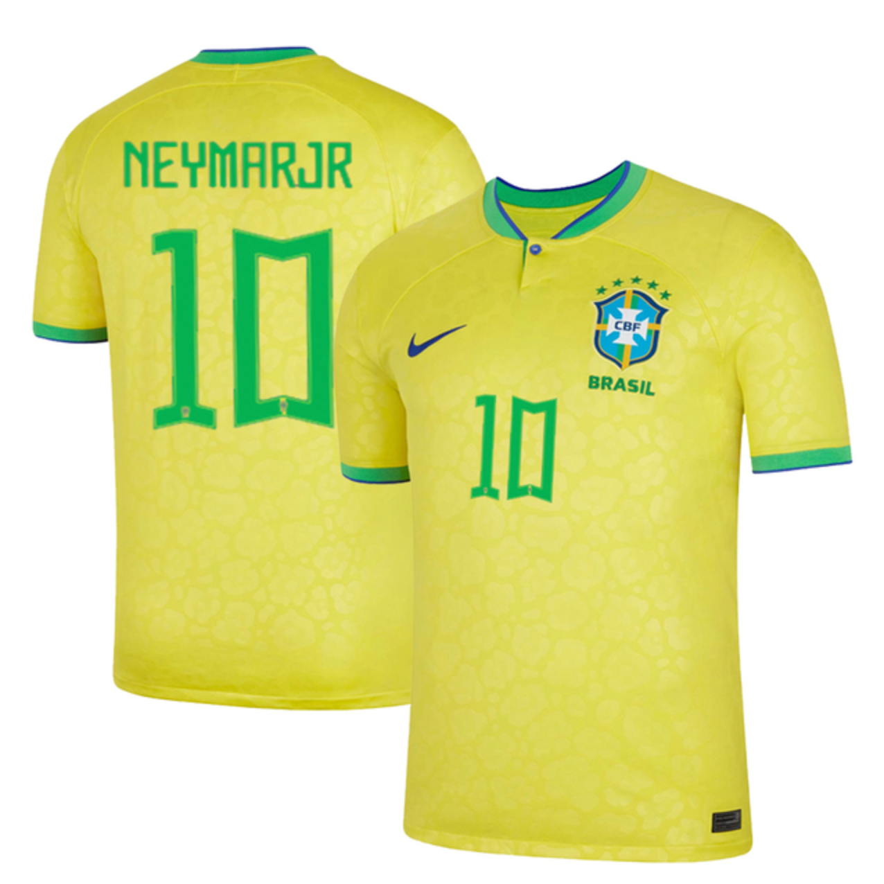 Camisola Brasil 22/23 Principal - Neymar Jr #10