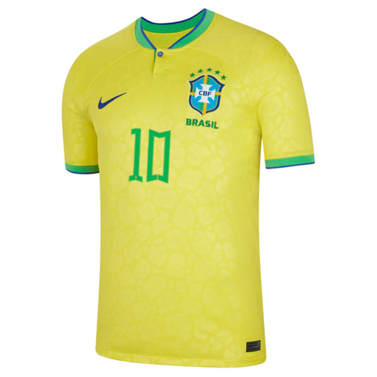 Camisola Brasil 22/23 Principal - Neymar Jr #10