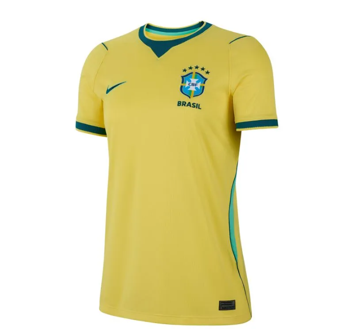 Camisola Feminina Principal Brasil — Mundial 2026