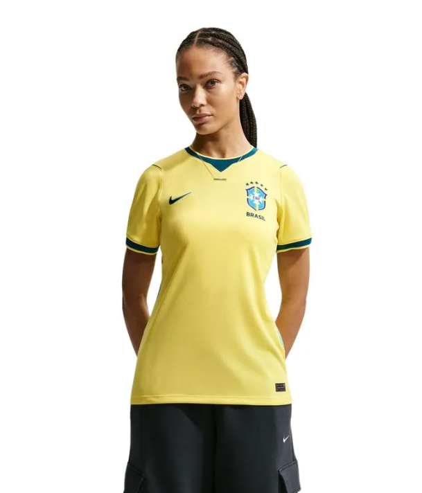 Camisola Feminina Principal Brasil — Mundial 2026