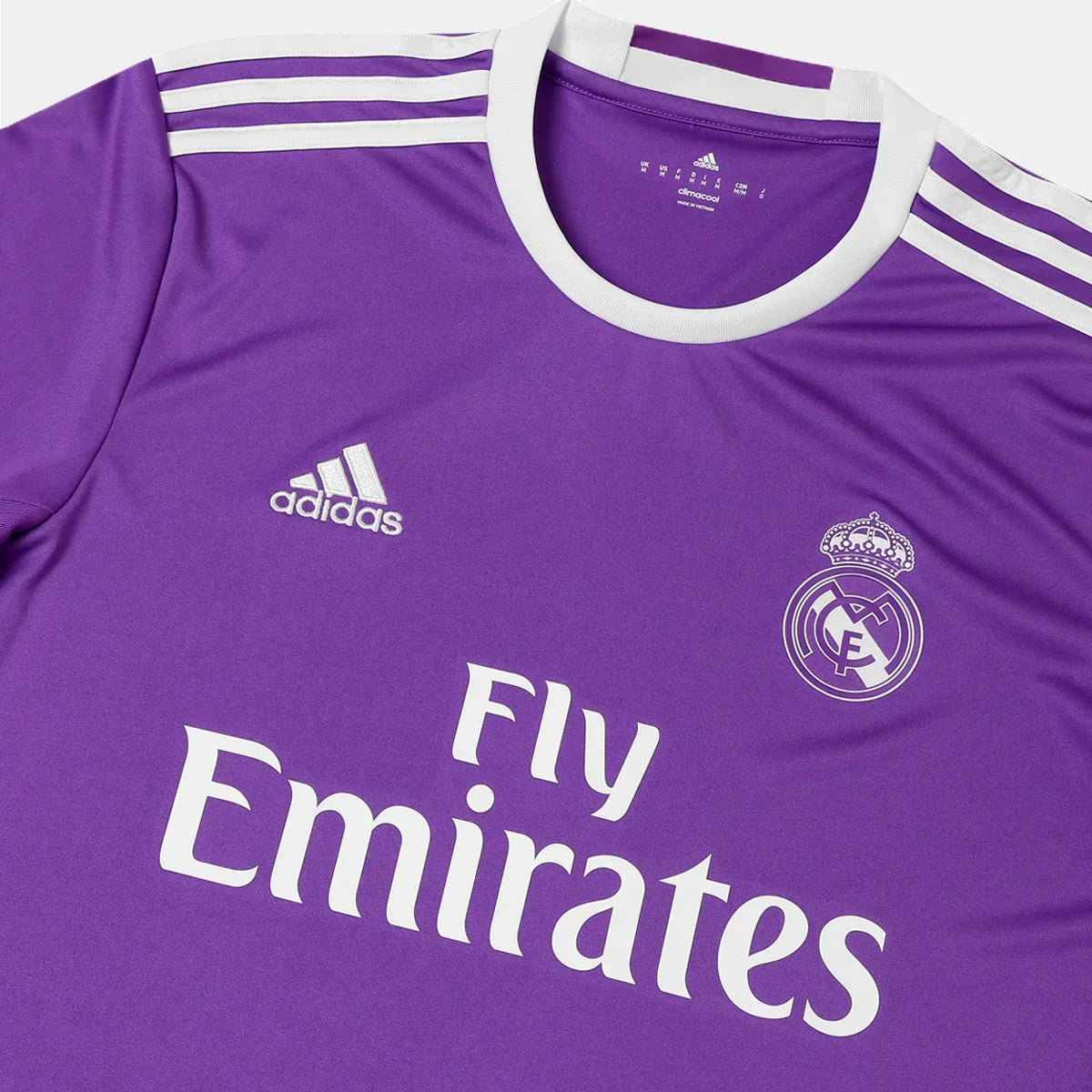Camisola Retro Real Madrid 2016-2017 Alternativa