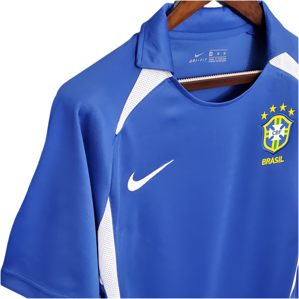 Camisola Retro Brasil 2002