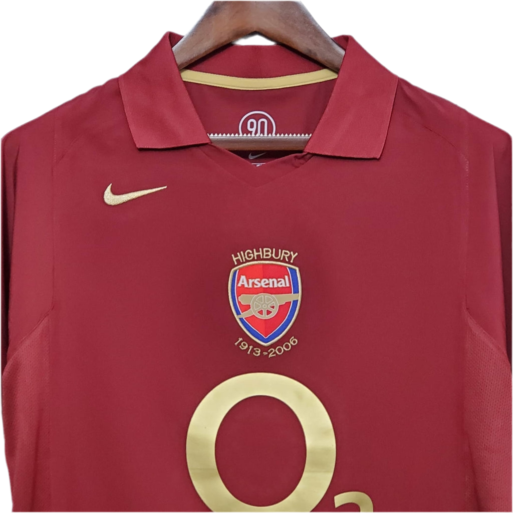 Camisola Retro Arsenal 2005–2006