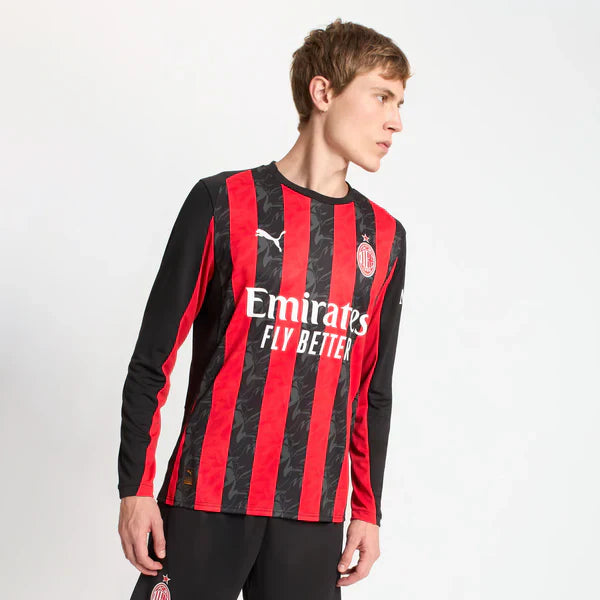 Camisola AC Milan 25/26 Principal - Manga Comprida