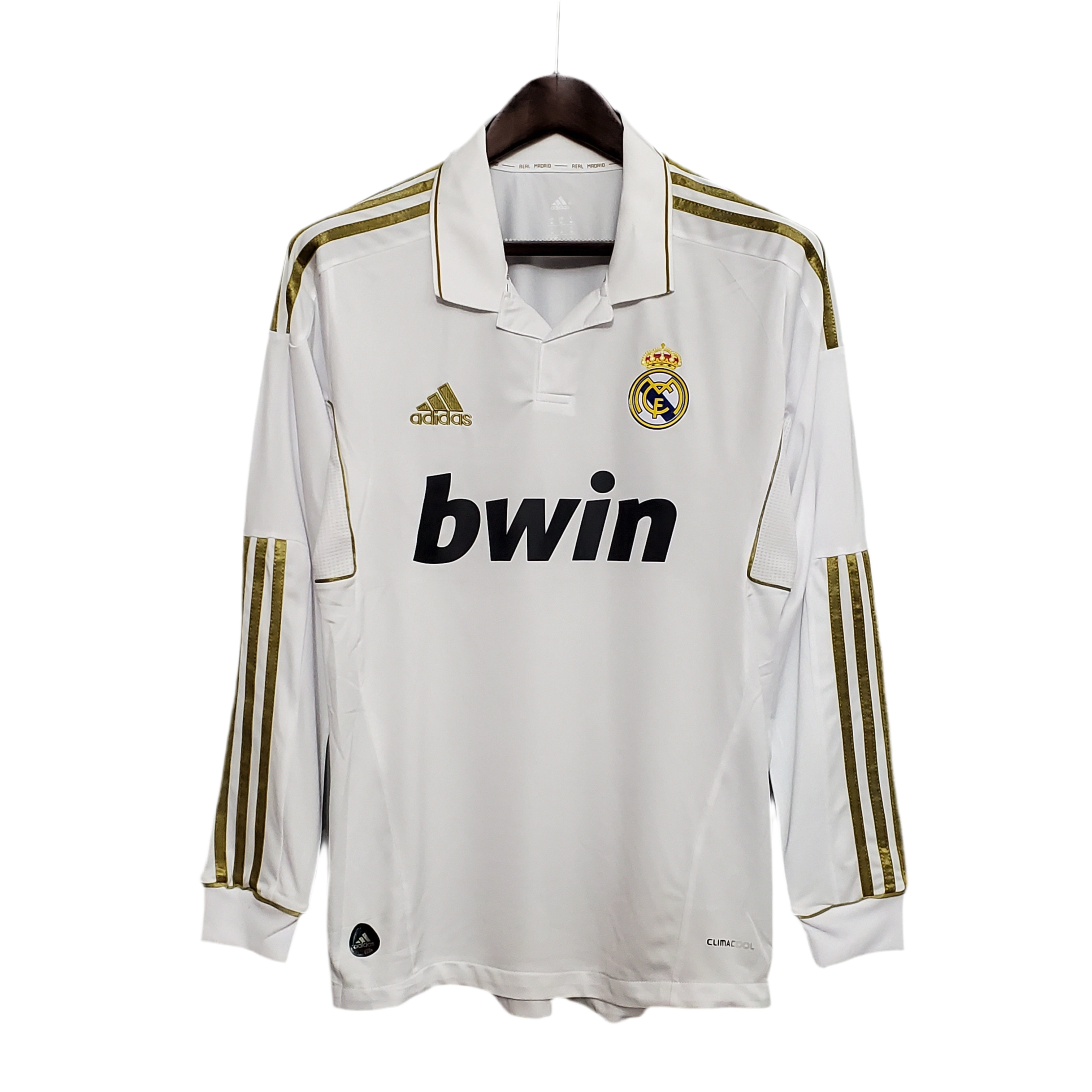 Camisola Retro Real Madrid 2011-2012 - Manga comprida