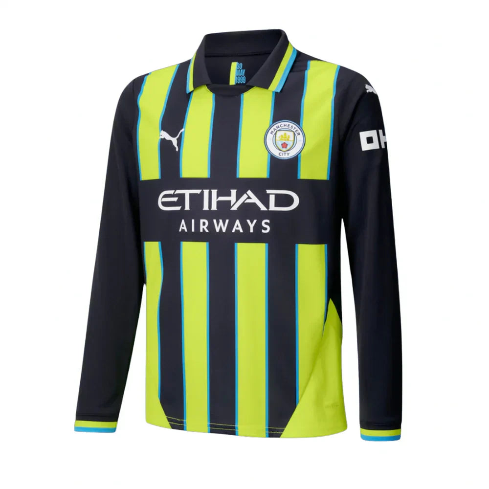 Camisola Manchester City 24/25 Alternativa - Manga comprid