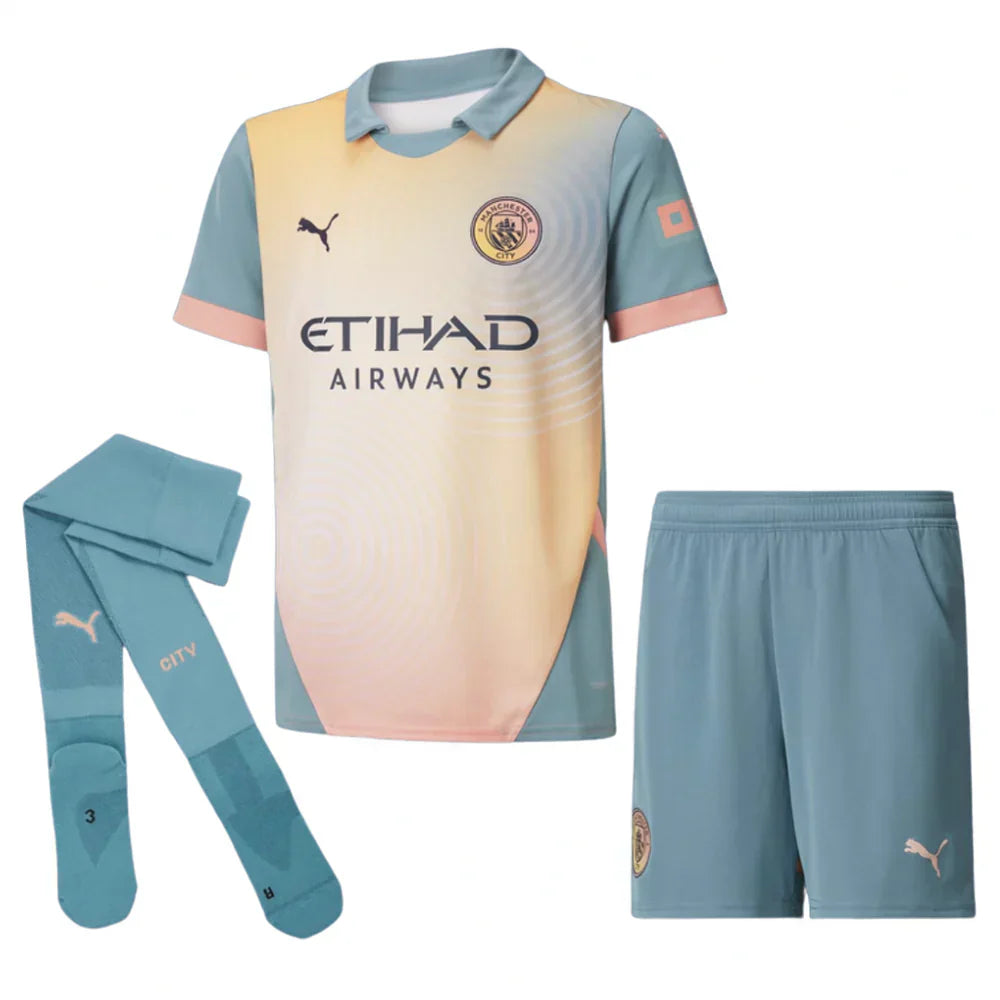 Kit Manchester City 24/25 - Infantil