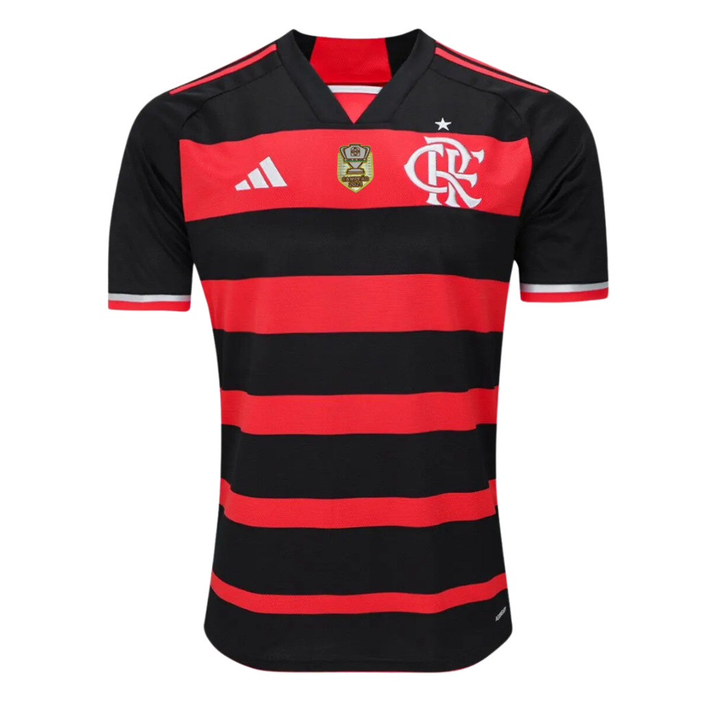 Camisola Flamengo 24/25 Principal com Patch Copa do Brasil