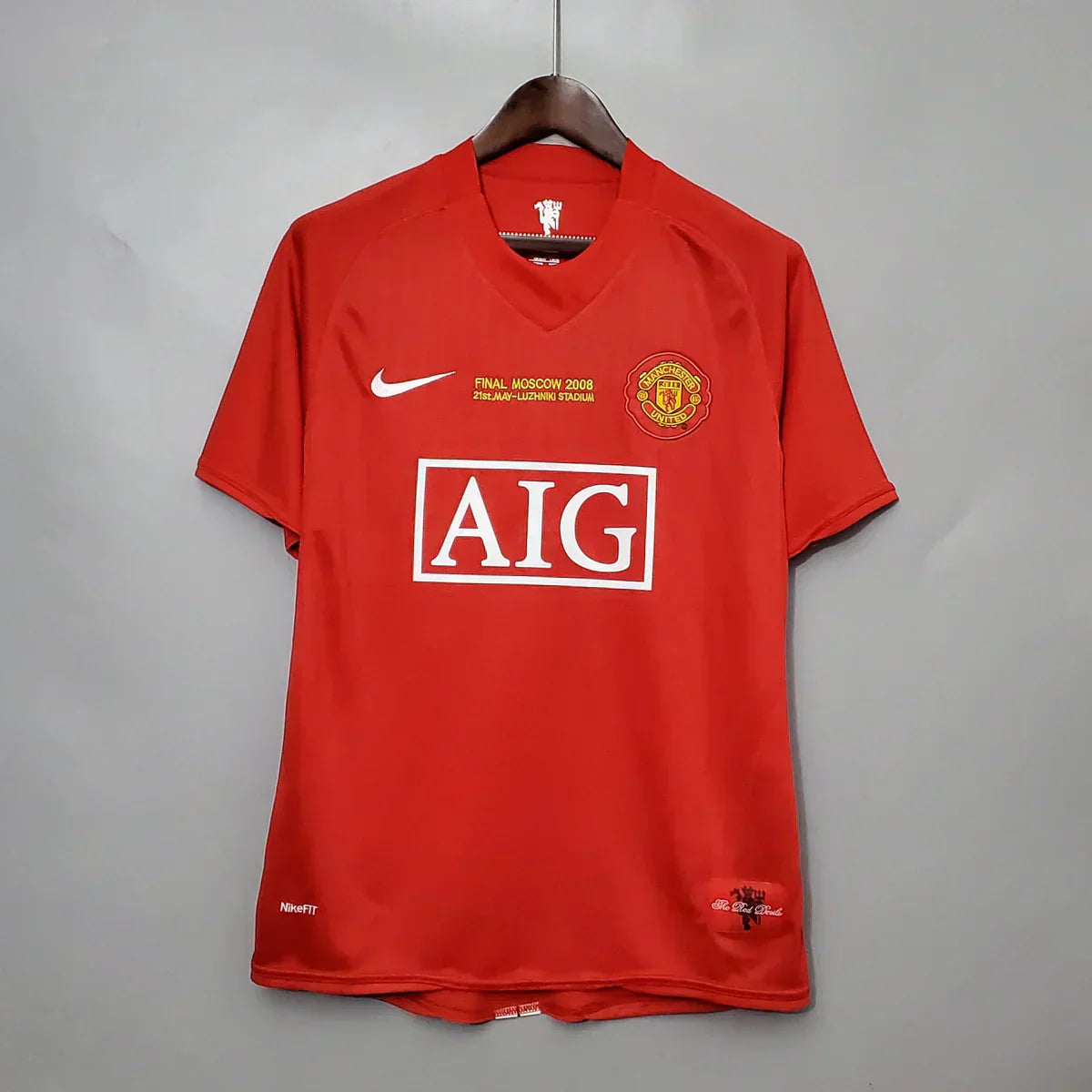 Camisola Retro Manchester United 2007–2008