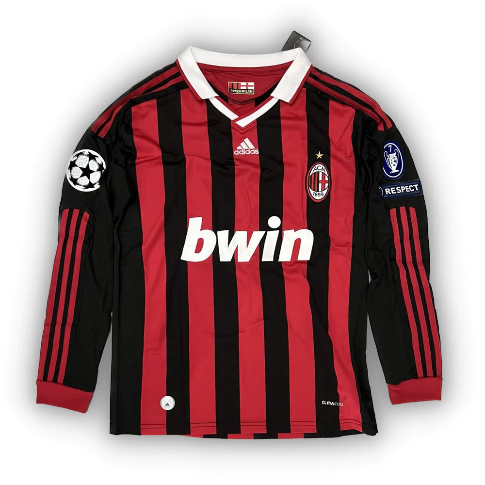 Camisola AC Milan 09/10 Principal - Manga comprida